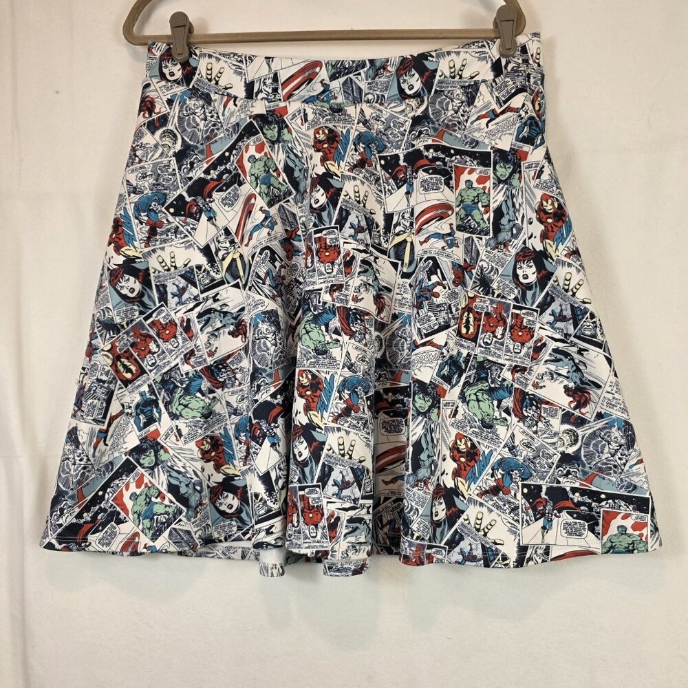 Torrid women's Marvel Comic Skater Skirt 1X